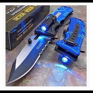 NWT police enraged tactical knife still in box.